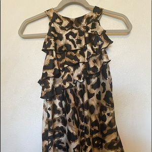 Leopard print blouse